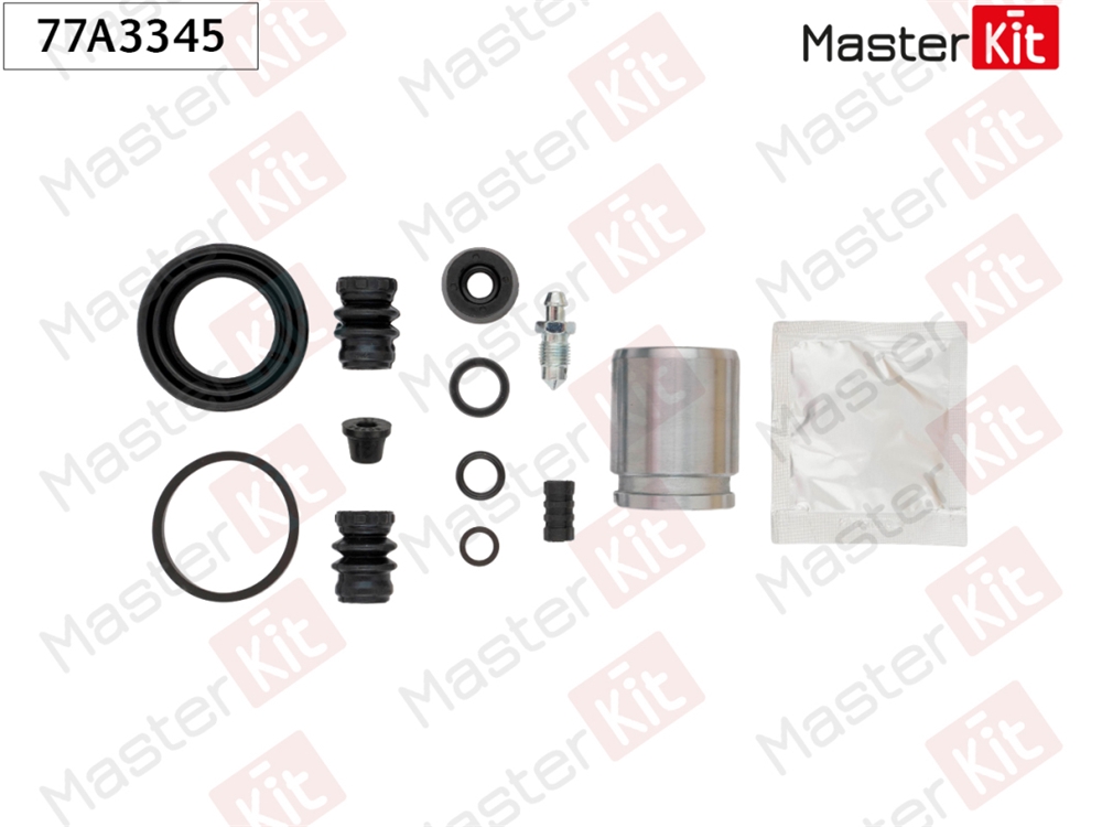 MASTERKIT 77A3345 Ремкомплект тормозного суппорта+поршень задний HYUNDAI SONATA III 1992 - 1998