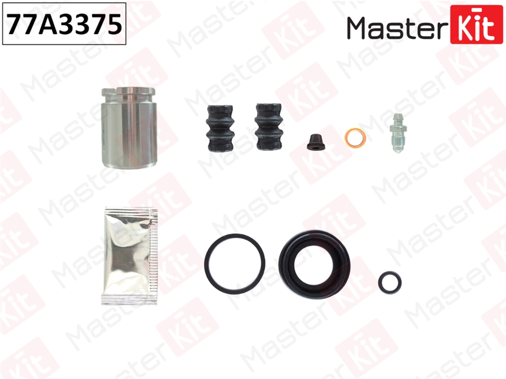 MASTERKIT 77A3375 Рем.ком/кт суппорта заднего 38-mm[с поршнем]