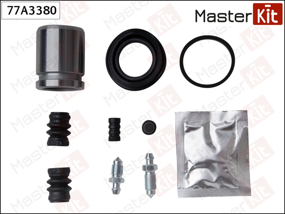 MASTERKIT 77A3380 Ремкомплект тормозного суппорта+поршень