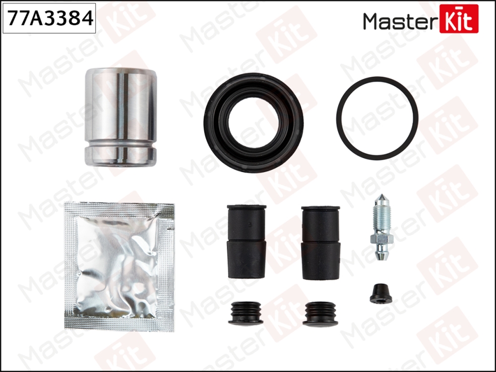 MASTERKIT 77A3384 Ремкомплект тормозного суппорта+поршень  Mercedes-Benz C-CLASS (W204) 2007 - 2014 77A3384