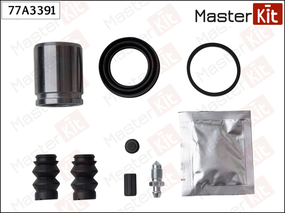 MASTERKIT 77A3391 Ремкомплект тормозного суппорта + поршень HONDA CR-V III 10-06-06-12 77A3391
