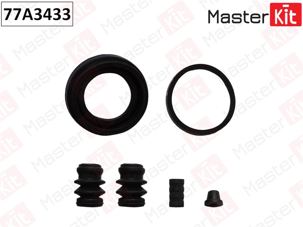 MASTERKIT 77A3433 Ремкомплект тормозного суппорта Subaru FORESTER (SJ ) 2012 -, LEGACY V (BM) 2009 -, OUTBACK