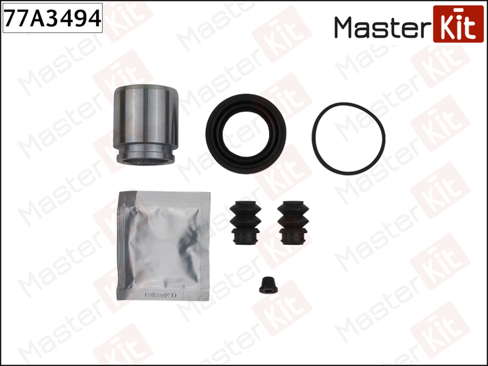 MASTERKIT 77A3494 Ремкомплект суппорта + поршень