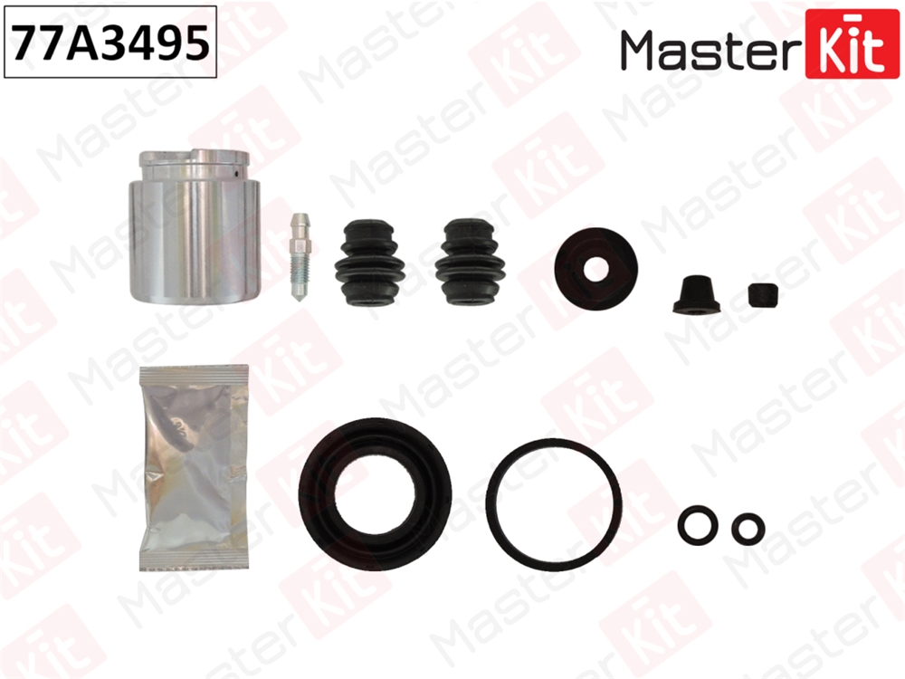 MASTERKIT 77A3495 Ремкомплект тормозного суппорта+поршень Mitsubishi ASX (GA W ) 2010 -, OUTLANDER III (GG W