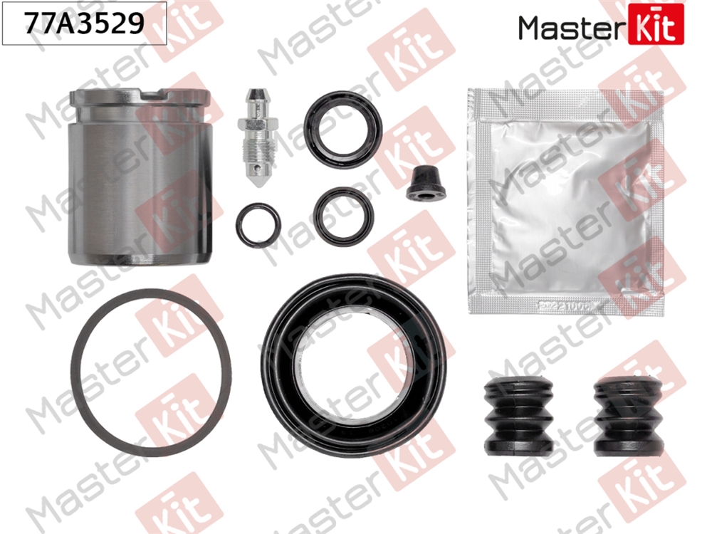 MASTERKIT 77A3529 Ремкомплект тормозного суппорта+поршень AUDI A8 (4E2, 4E8) 2002 - 2010