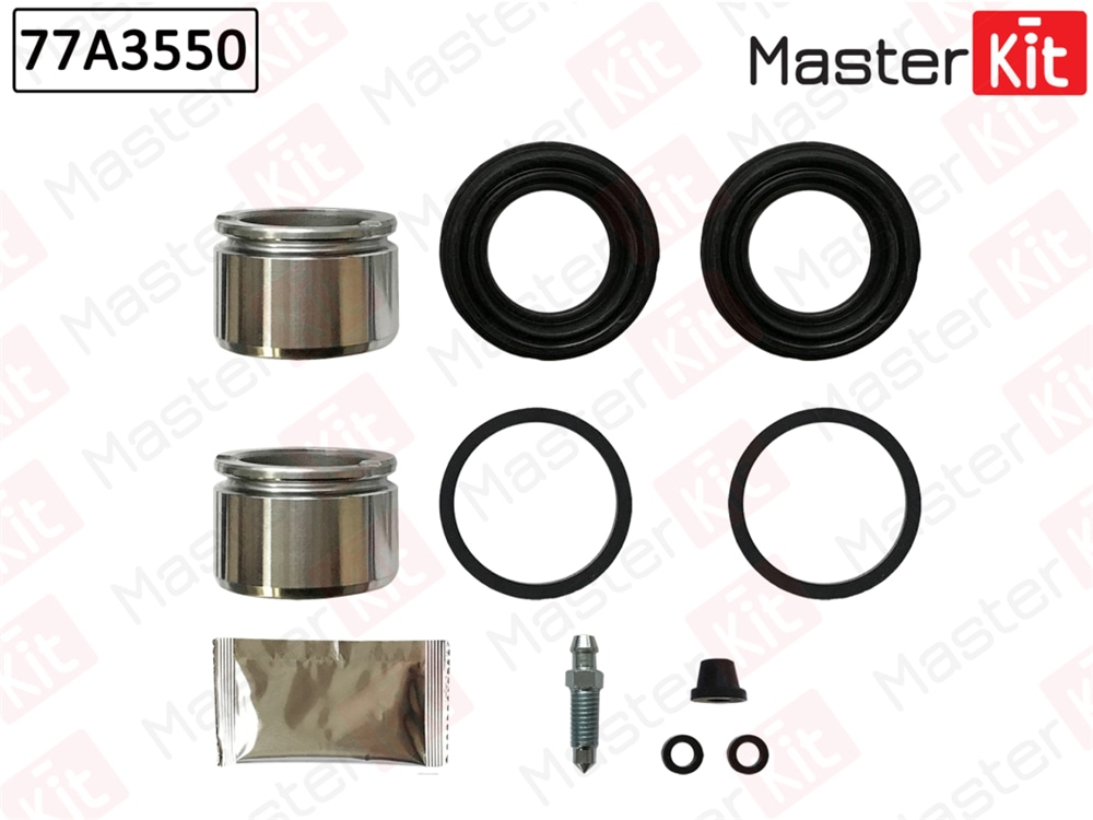 MASTERKIT 77A3550 Ремкомплект тормозного суппорта + поршень MERCEDES CLK (C208, C209) 6-97 -, C-CLASS (W203) 77A3550