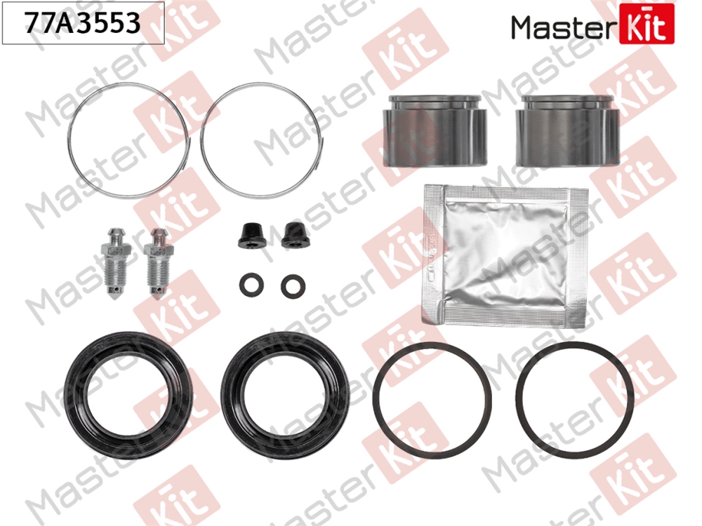 MASTERKIT 77A3553 Ремкомплект тормозного суппорта+поршень JAGUAR XJ (X350) 2003 - 2009