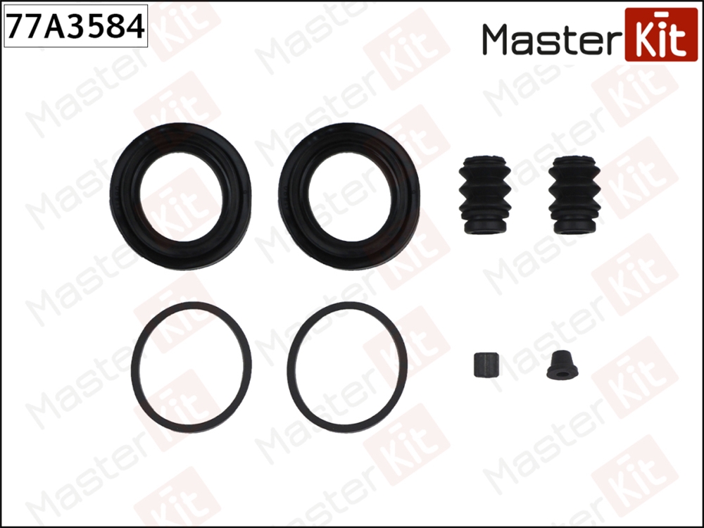 MASTERKIT 77A3584 Ремкомплект тормозного суппорта Hyundai H-1 / STAREX (A1) 1997 -