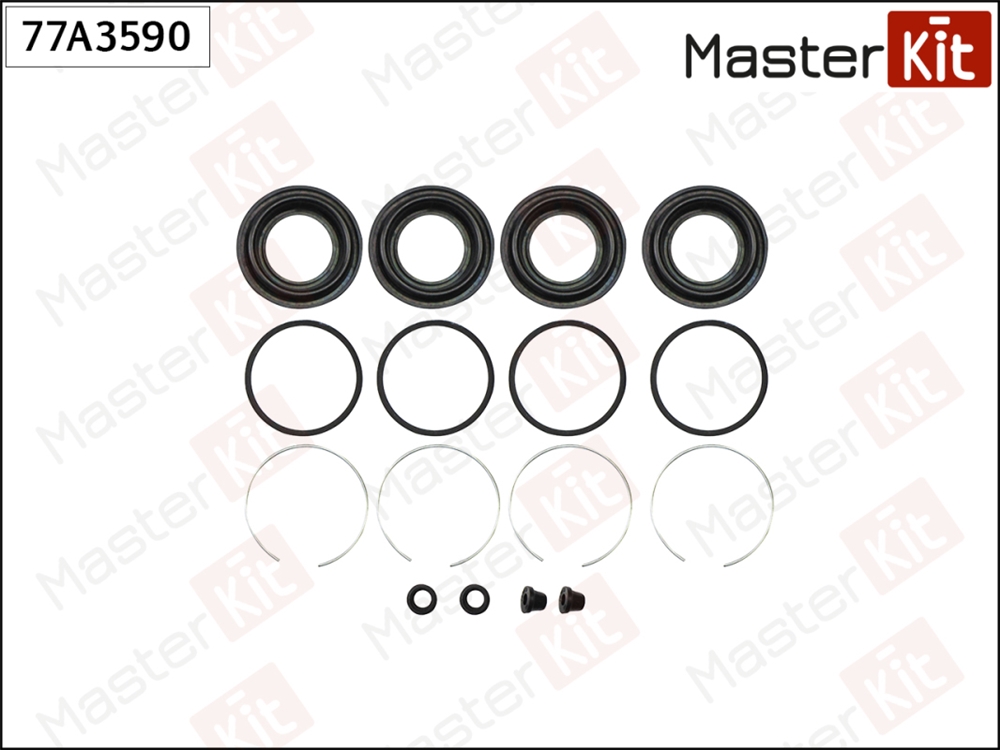 MASTERKIT 77A3590 Ремкомплект тормозного суппорта Infiniti M (Y51) 2010 -, Q70 (Y51) 2013 -