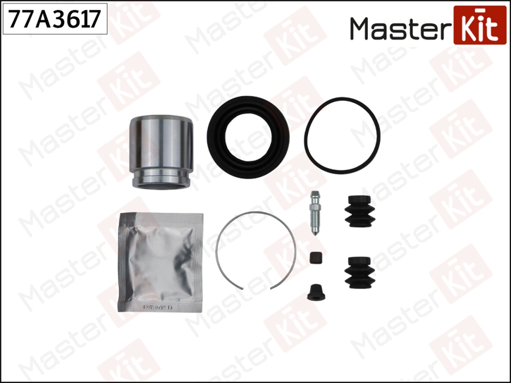 MASTERKIT 77A3617 Ремкомплект тормозного суппорта+поршень NISSAN-DATSUN MURANO (Z50) 08-03- 77A3617