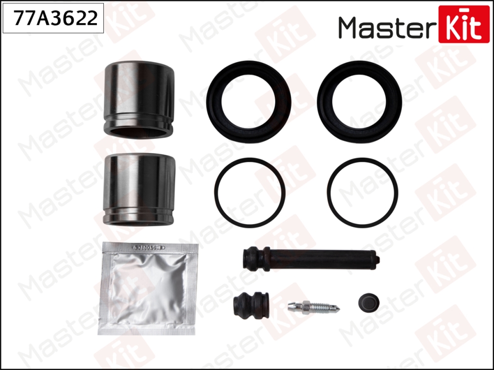MASTERKIT 77A3622 Ремкомплект тормозного суппорта+поршень Mazda E-SERIE (SR2) 1983 - 2004