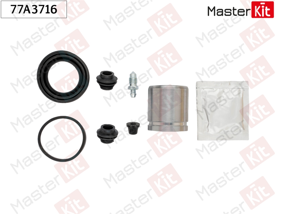 MASTERKIT 77A3716 Ремкомплект тормозного суппорта+поршень HYUNDAI GENESIS 2008 -