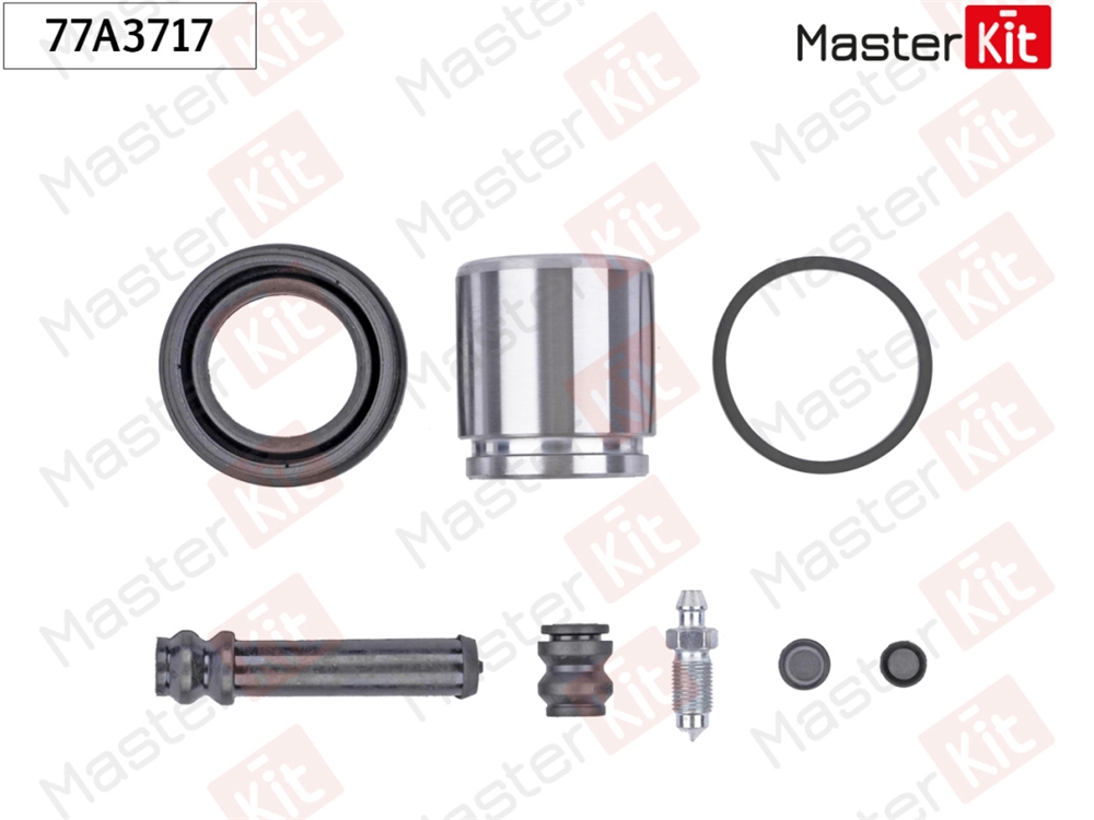 MASTERKIT 77A3717 Ремкомплект тормозного суппорта+поршень Toyota LAND CRUISER PRADO ( J12 ) 2002 - 2010