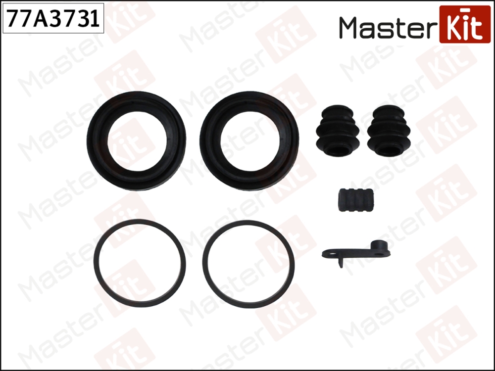MASTERKIT 77A3731 Ремкомплект тормозного суппорта передний HYUNDAI H100 01-04- 77A3731
