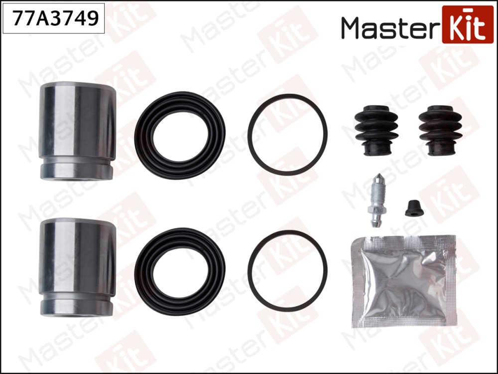 MASTERKIT 77A3749 Ремкомплект тормозного суппорта+поршень Jeep GRAND CHEROKEE II (WJ, WG) 1998 - 2005