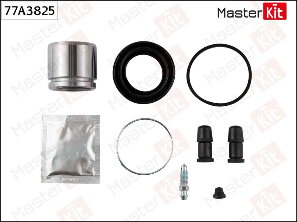 MASTERKIT 77A3825 Ремкомплект тормозного суппорта+поршень Opel ASCONA C (J82) 1981 - 1988, Opel VECTRA A (J8