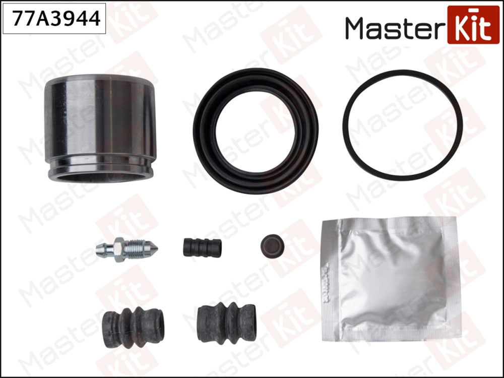 MASTERKIT 77A3944 Ремкомплект тормозного суппорта + поршень HYUNDAI ATOS 01-98- 77A3944