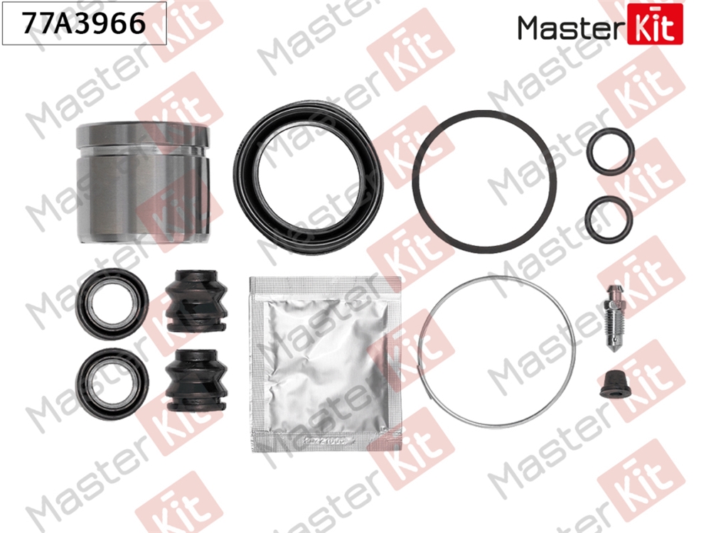 MASTERKIT 77A3966 Ремкомплект тормозного суппорта+поршень KIA RIO седан (DC ) 2000 - 2005