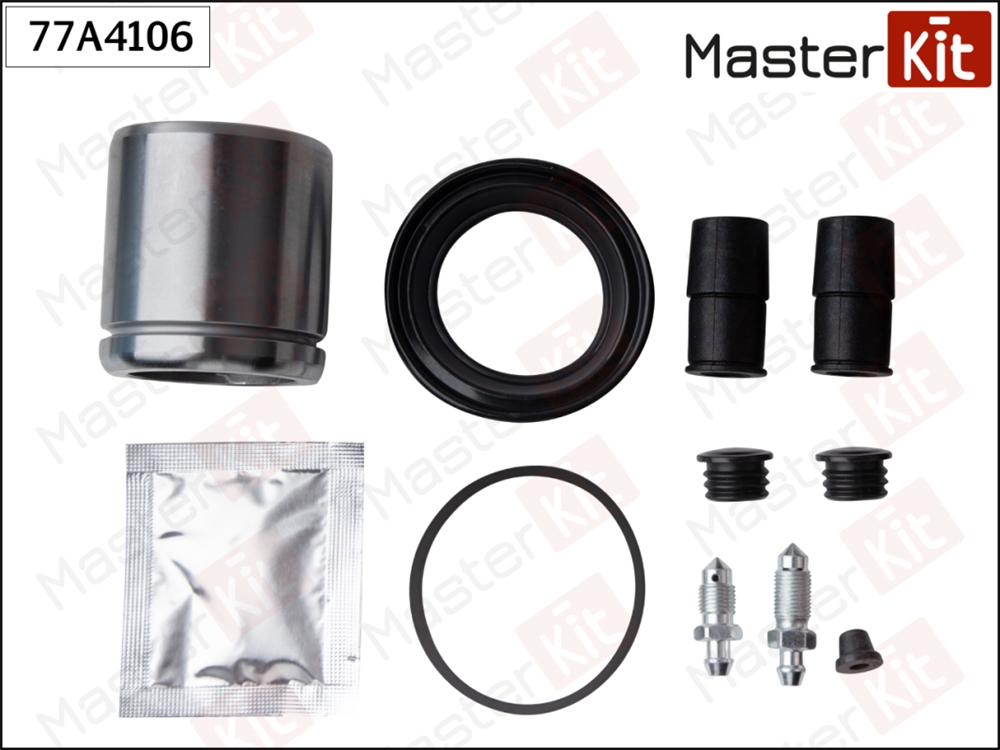 MASTERKIT 77A4106 Ремкомплект тормозного суппорта+поршень VW GOLF 91-