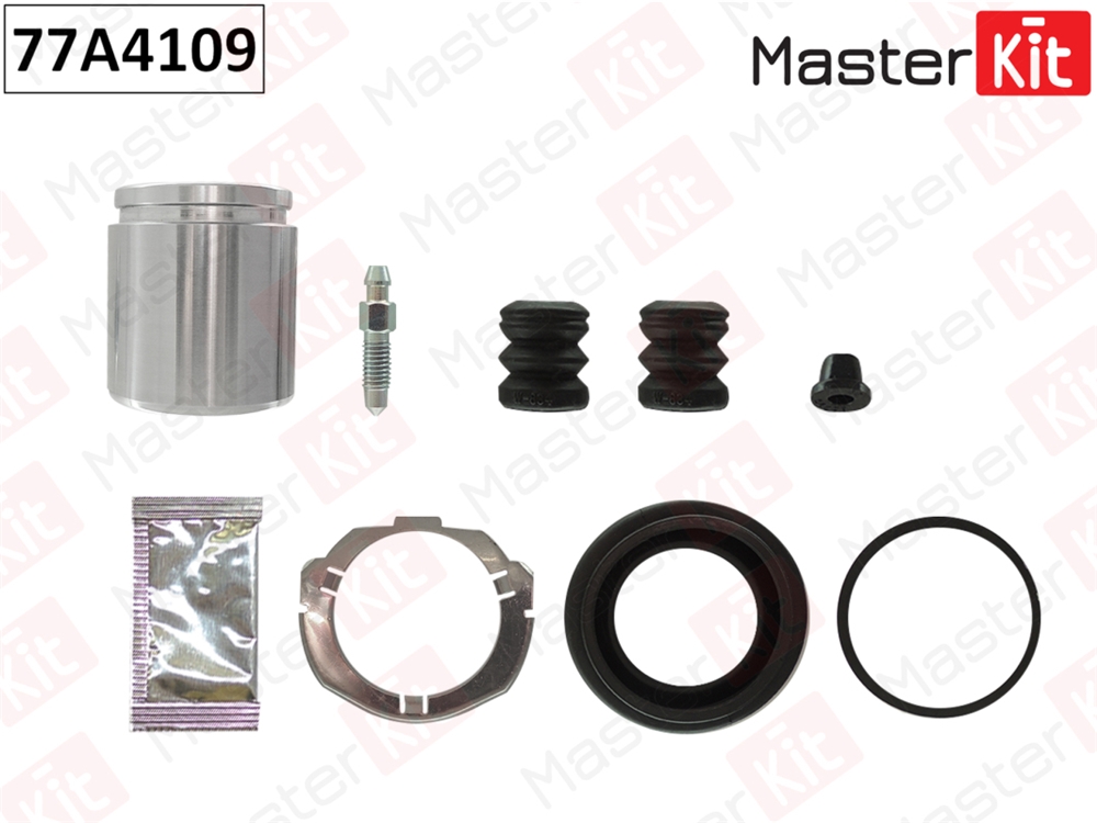 MASTERKIT 77A4109 Ремкомплект тормозного суппорта+поршень Mercedes-Benz C-CLASS (W202) 1993 - 2000