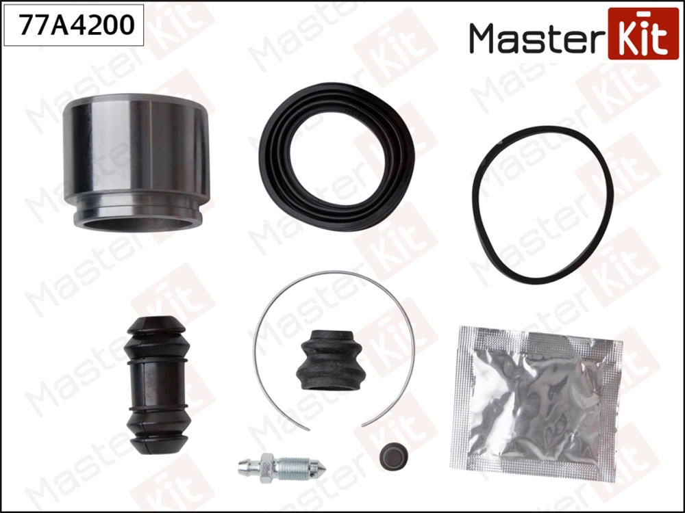 MASTERKIT 77A4200 Ремкомплект тормозного суппорта+поршень Mitsubishi L 200 (K3 T, K2 T, K1 T, K0 T) 1983 - 1
