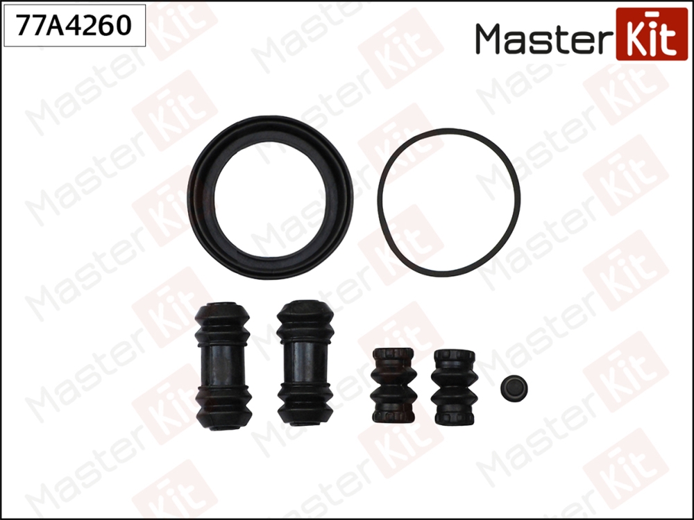 MASTERKIT 77A4260 Ремкомплект тормозного суппорта Audi Q3 (F3B) 2018 -, Q5 (8RB) 2008 -, Skoda SUPERB III (3V3 77A4260