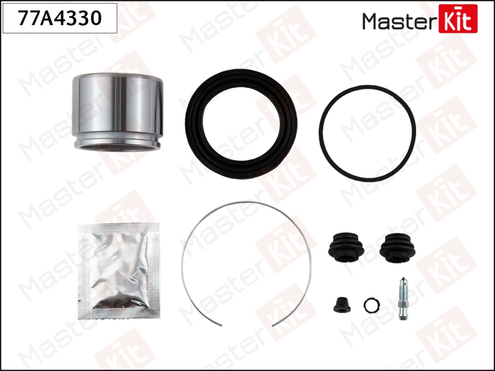 MASTERKIT 77A4330 Ремкомплект тормозного суппорта+поршень Lexus ES ( V4 ) 2006 - 2012, Toyota RAV 4 III ( A3