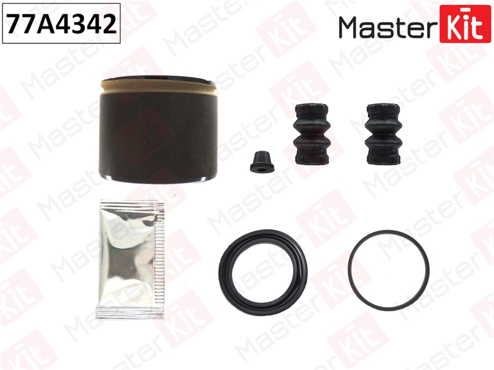 MASTERKIT 77A4342 Ремкомплект тормозного суппорта+поршень DODGE JOURNEY 06-08-, CHRYSLER VOYAGER 10-07- 77A4342