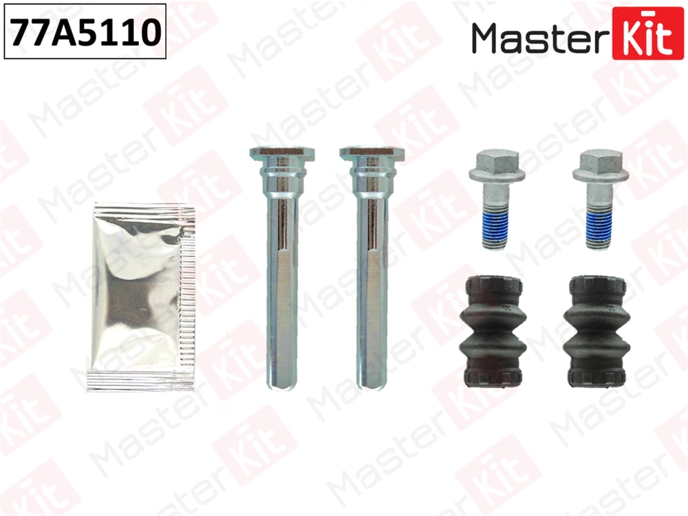 MASTERKIT 77A5110 Комплект направляющих тормозного суппорта VOLVO 740-760-780 08-84-07-92 77A5110