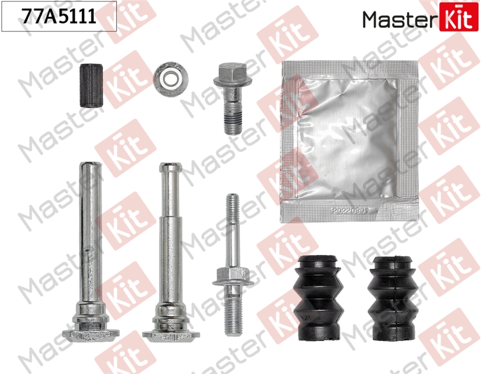 MASTERKIT 77A5111 Комплект направляющих тормозного суппорта Opel CORSA D (S07) 2006 - 2014