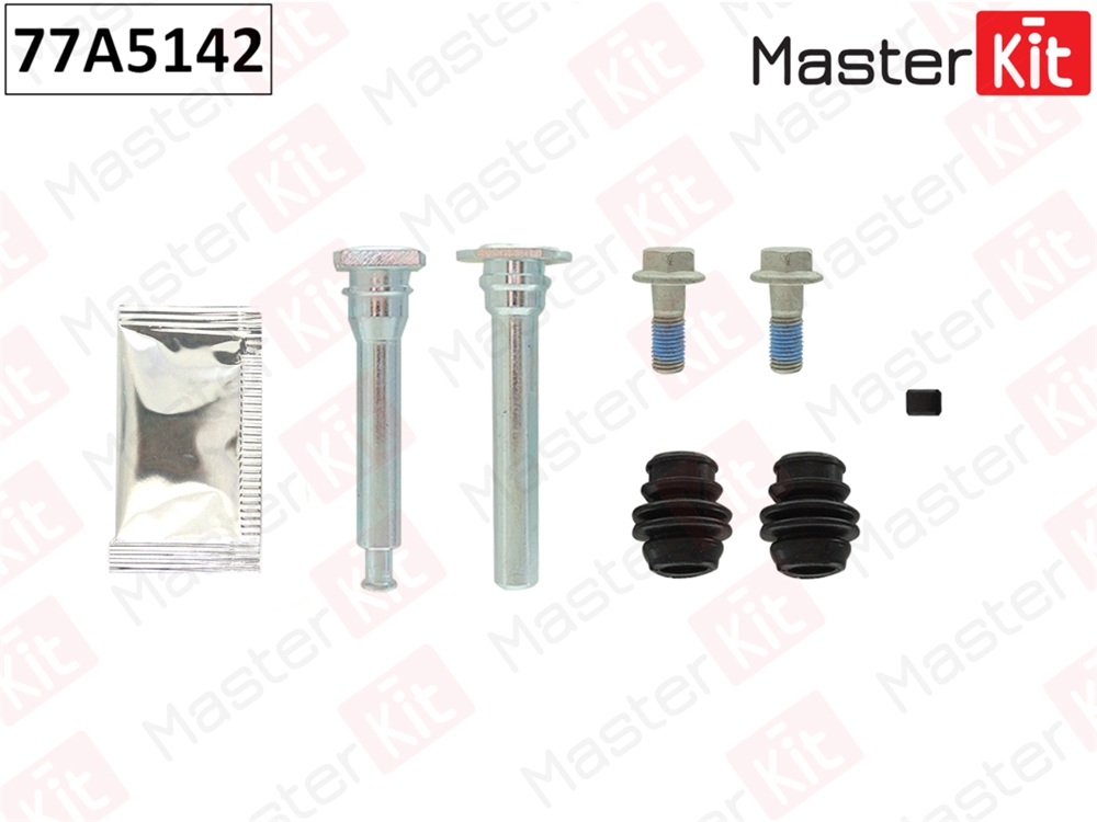 MASTERKIT 77A5142 Комплект направляющих суппорта задн.