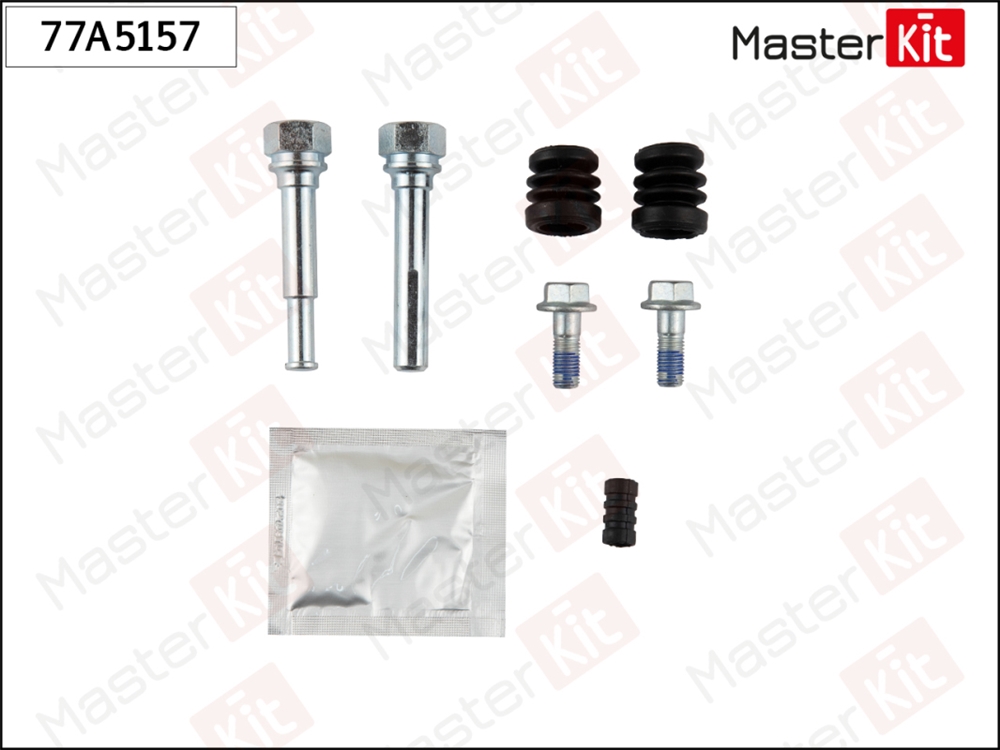 MASTERKIT 77A5157 Комплект направляющих тормозного суппорта CHEVROLET AVEO T300 77A5157