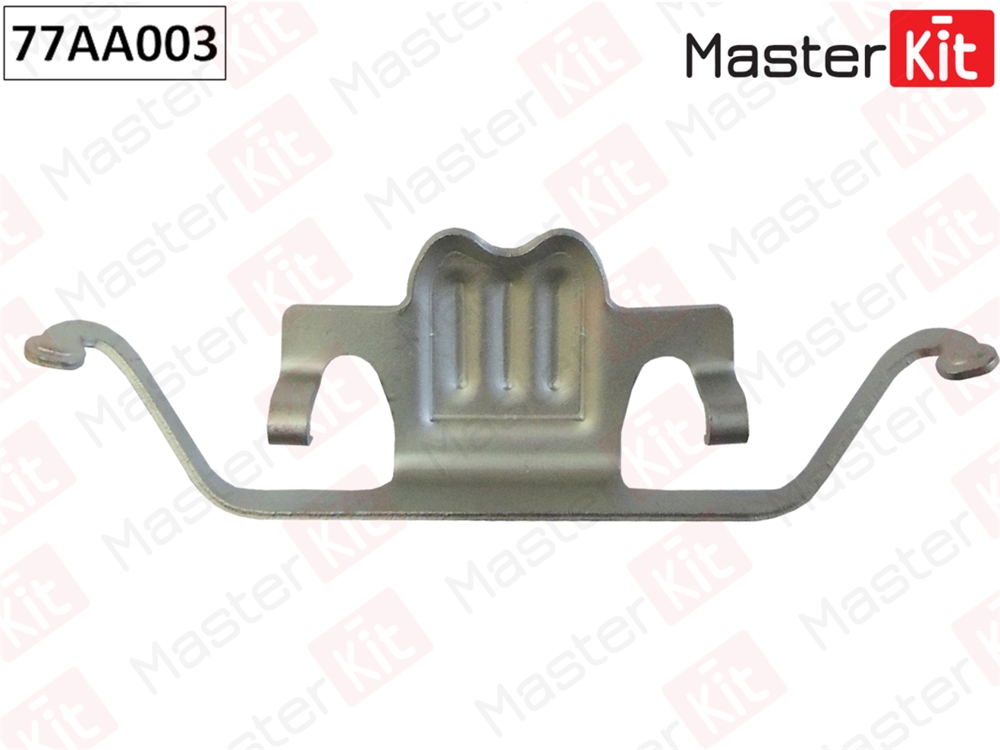 MASTERKIT 77AA003 Комплект установочный дисковых колодок BMW 5 (E60) 07-03 - , X5 (E70) 02-07-  77AA003