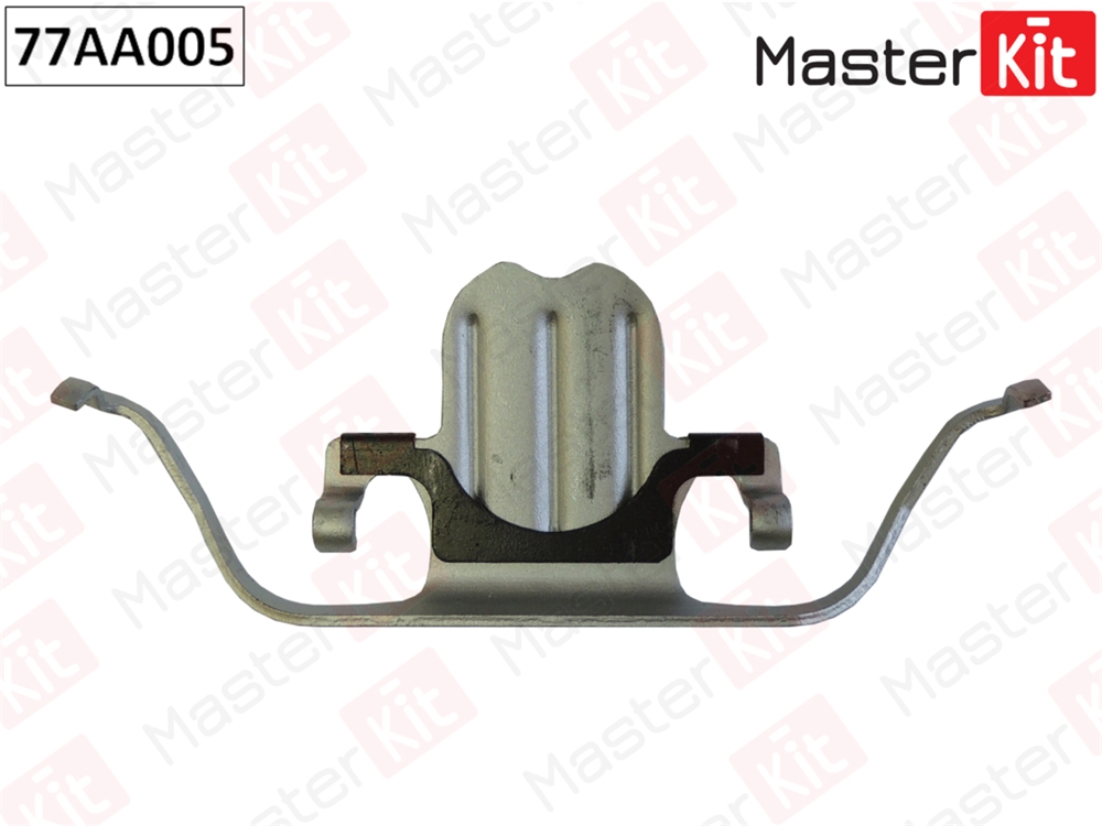 MASTERKIT 77AA005 Комплект установочный тормозных колодок BMW 1 (E81, E87) 04-/ 3 (E90) 05-