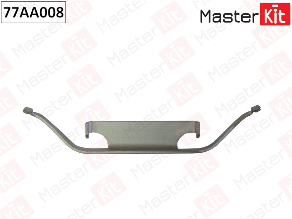 MASTERKIT 77AA008 Комплект установочный тормозных колодок BMW X3(E83),Z4(E85) 03-11