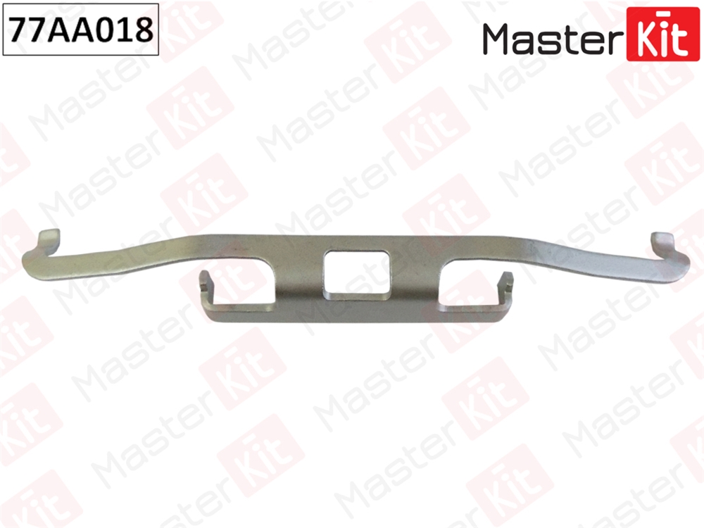 MASTERKIT 77AA018 Комплект установочный тормозных колодок BMW E30