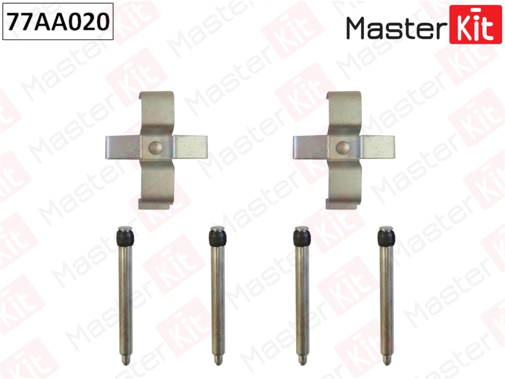 MASTERKIT 77AA020 Комплект установочный тормозных колодок MB C-Class(W202),E-Class(W210) 93-03