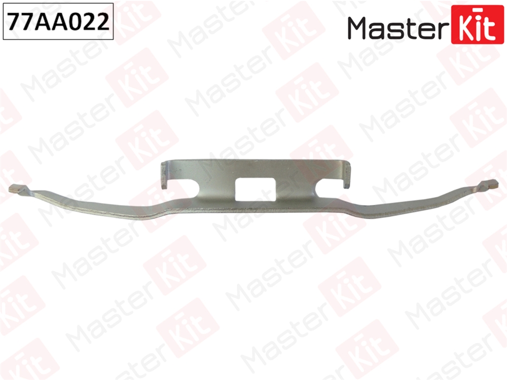 MASTERKIT 77AA022 Комплект установочный тормозных колодок VW LT 28-35 II(2DA,2DD,2DH) 96-06