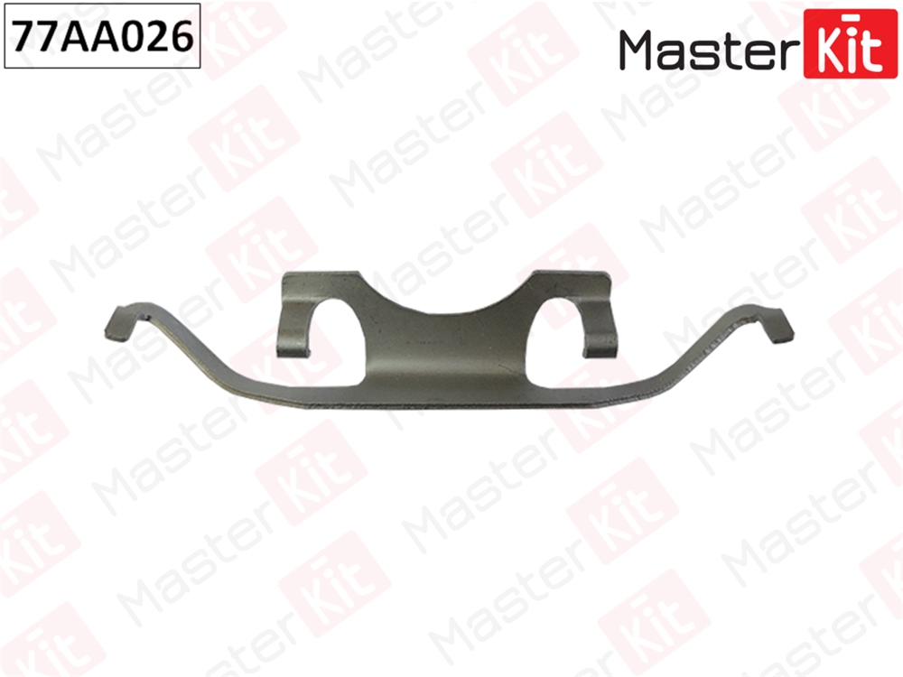 MASTERKIT 77AA026 Комплект установочный тормозных колодок BMW 5 (E39) 95-