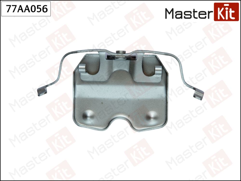 MASTERKIT 77AA056 Комплект установочный колодок тормозных bmw x5 (e70) 02-07->