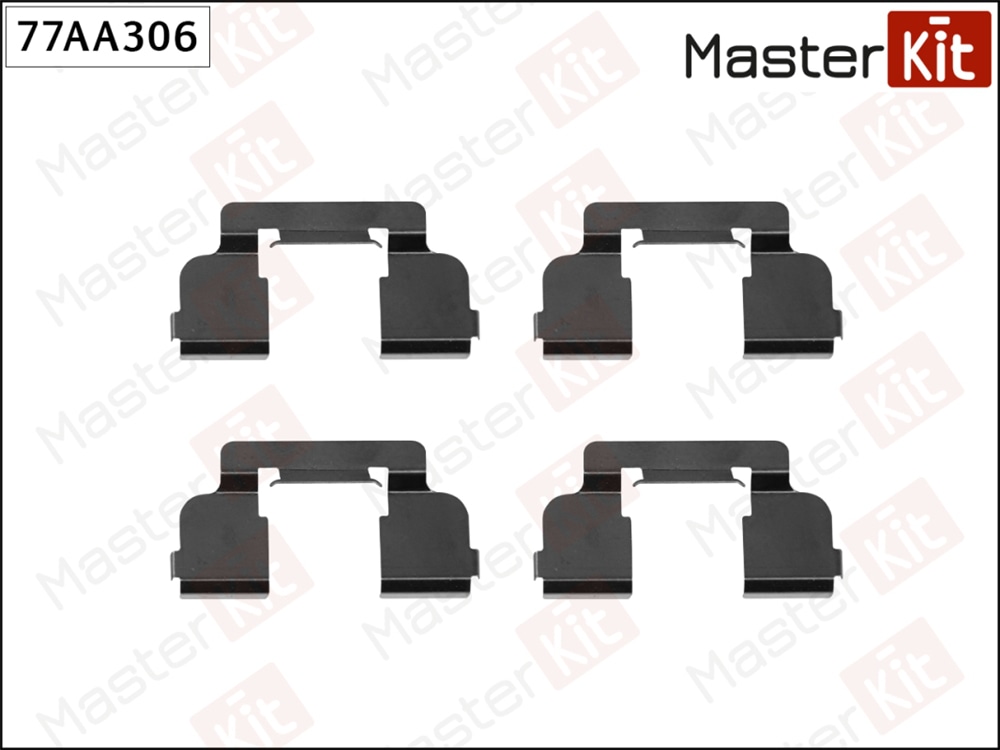 MASTERKIT 77AA306 Ремкомплект крепления тормозных колодок