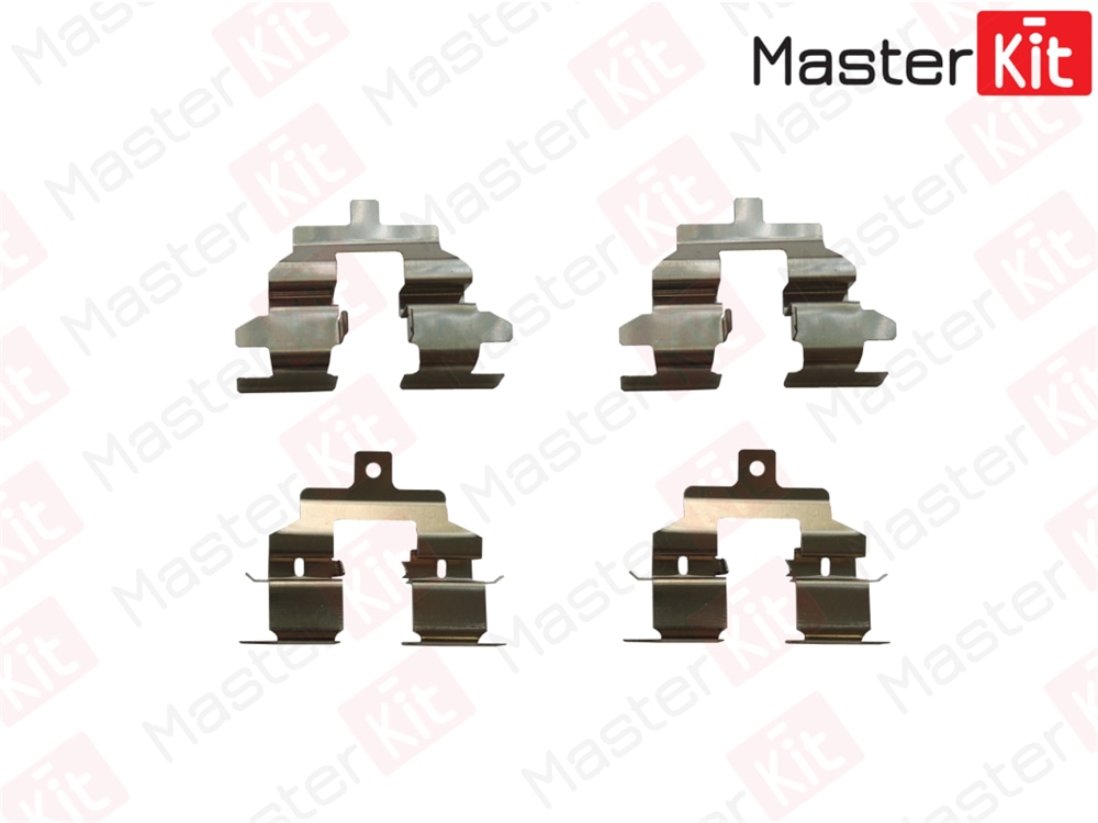 MASTERKIT 77AA413 Комплект установочный для колодок Nissan QASHQAI / QASHQAI +2 I (J10, JJ10) 2006 - 2014 MasterKit 77AA413
