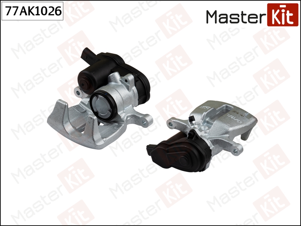 MASTERKIT 77AK1026 Суппорт тормозной зад. лев. Audi Q5(8RB),A4(8K2,8KH,8K5,B8),A5(8T3,8TA,8F7) 07-