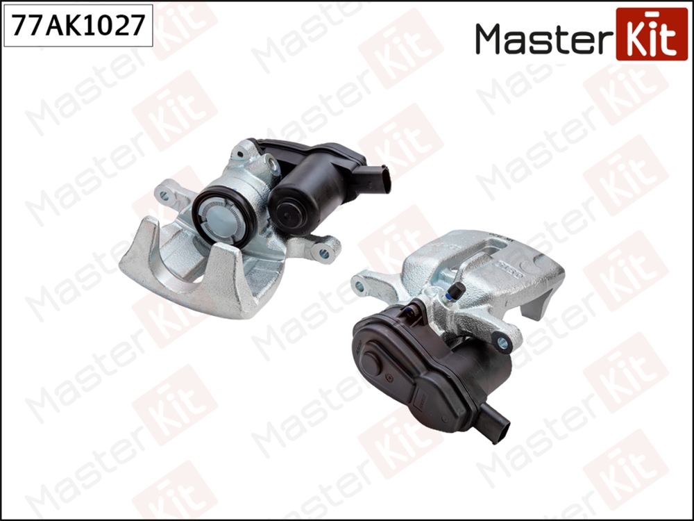 MASTERKIT 77AK1027 Суппорт торм. AUDI A4 (07-) зад. прав. EPB