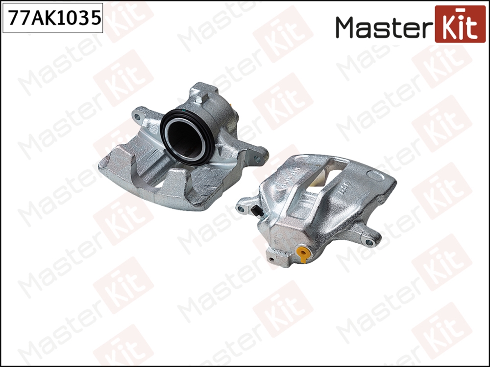 MASTERKIT 77AK1035 Суппорт тормозной передний правый Audi A4 (8EC, B7) 2004-2008, Volkswagen PASSAT (3B2) 1996-2001 77AK1035