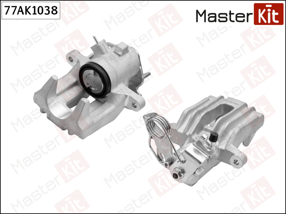 MASTERKIT 77AK1038 Суппорт тормозной зад.  лев. Volkswagen PASSAT (3B2, 3B3) 1996 - 2005 Masterkit 77AK1038