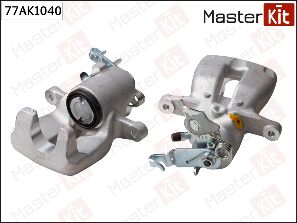 MASTERKIT 77AK1040 Тормозной суппорт зад.  лев. SKODA OCTAVIA /VV GOLF VI 04-