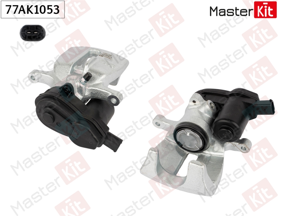 MASTERKIT 77AK1053 Тормозной суппорт зад. прав. AUDI A4 (8K2, B8) 2007 - 2015