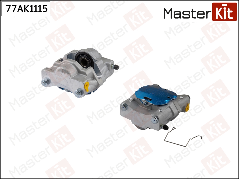 MASTERKIT 77AK1115 Суппорт тормозной зад. прав. Citroen C5 I(DC ,DE ),C5 II(RC ,RE ) 01-