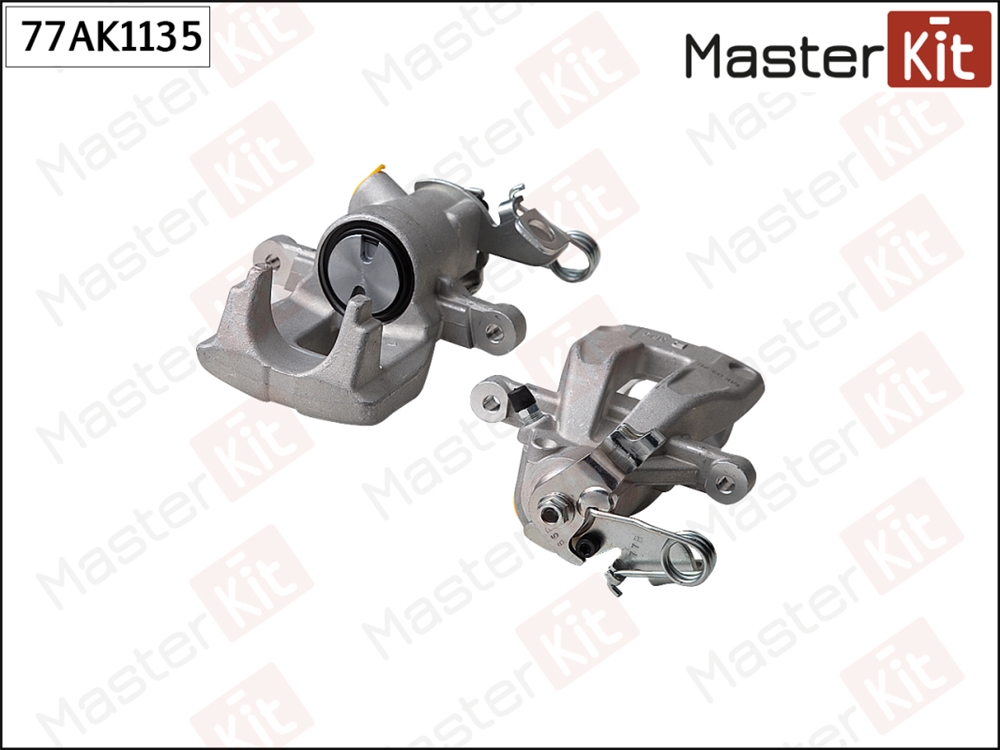 MASTERKIT 77AK1135 Суппорт тормозной PEUGEOT 307/CITROEN C4 зад.прав.(BOSCH)